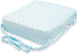 Rehausseur pour chaise enfant New Baby Standard Minky bleu