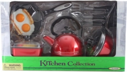 Large Kids' Kitchen Cookware Set, 13 Pieces