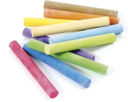 JEujura Colored Chalk 10 pcs