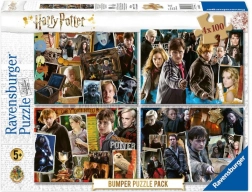 Puzzle 4x100 pezzi Harry Potter