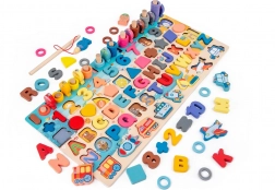 2Kids Edukativna multifunkcionalna ploča 6 u 1