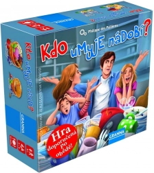 Party Game Granna Who Washes the Dishes?