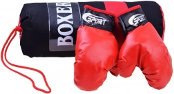 boxing set with gloves and punching bag