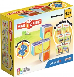 GEOMAG Magnetic Cubes Magicube Happy Animals