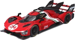 Bburago Ferrari 499P Modificata 1:18 red racing model