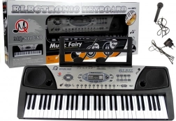 Claviers électroniques avec microphone