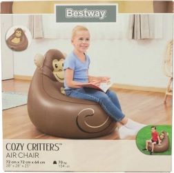 BESTWAY Inflatable Children's Armchair – Monkey