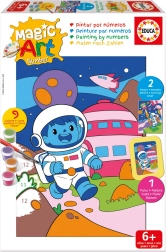 Malen nach Zahlen: Weltraum EDUCA