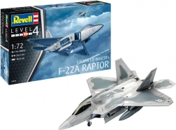 Modello in plastica LOCKHEED MARTIN F‑22A Raptor