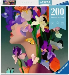 Ravensburger Puzzle Moment Floral Head Iris 200 pieces