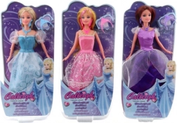 29 cm-es ízületes baba koronával