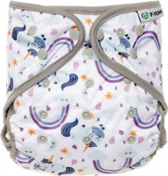 T-TOMI Pannolini copripannolino Unicorns