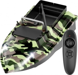 Flytec V050 voerverboot 12000 mAh in woodland-camouflage