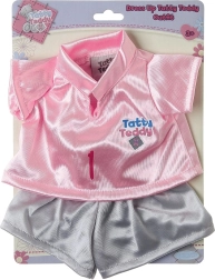 Tatty Teddy Plush Bear in T-shirt and Shorts