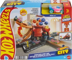 Igralni set Hot Wheels City Trgovina Žvečilni gumi in avtomobilček