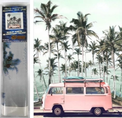 Diamond Painting Pink Bus 30x40 cm