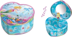 Srčna škatlica za nakit s pravljico od Pecoware z glasbenim mehanizmom