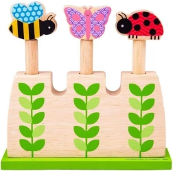 Vstavljalni stolp Garden od Bigjigs Toys