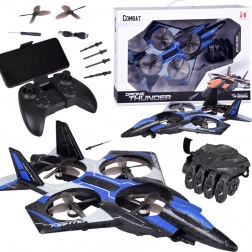 Shooting Combat Flight Drone with Control Glove and RC Controller