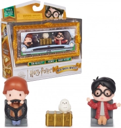 Harry Potter mini figúrky Harry a Ron s doplnkami – dvojbalenie Micro Magical Moments