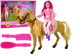 Rider Doll with Brown Pony