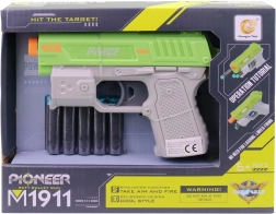 Dziecięcy pistolet ze strzałkami 16 cm