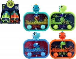 water game with dinosaurs – pocket finger game with light