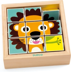 Spatola in legno Animali Djeco