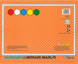 Klocki Alphabet Mosaic Maxi – alfabet i układanie słów