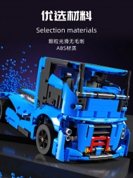 9-in-1 Vehicle Building Kit, 638 pieces, blue