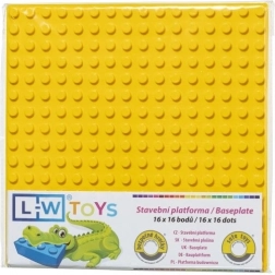 Base per costruzioni Junior gialla 16x16