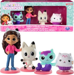 La Maison de poupée de Gabby – ensemble de 4 figurines GABBY et ses amis