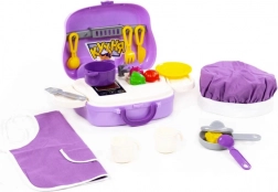 Kuchařská sada s kufříkem na kolečkách POLESIE (21 dílů)