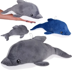 Blue Plush Dolphin