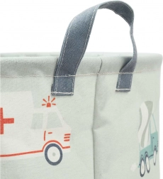 A Little Lovely Company storage basket for toys – Vehicles