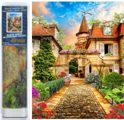 Diamond Painting Old Town 30x40 cm