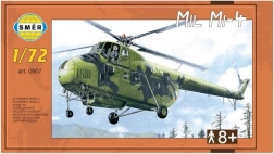 Plastic model of the Mil Mi-4 helicopter in a box