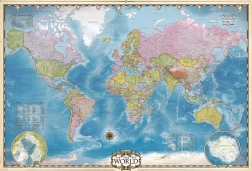 EUROGRAPHICS puzzle World Map 2000 pieces