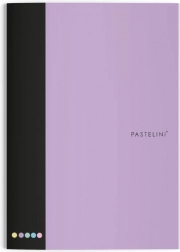 A4 Lined Notebook PASTELINI Purple