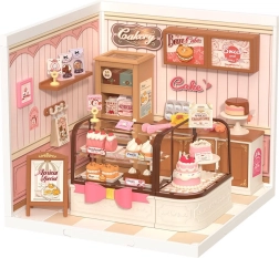 Rolife maison miniature DIY : pâtisserie avec éclairage LED