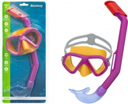 Set da snorkeling per bambini con maschera e boccaglio BESTWAY – Rosa