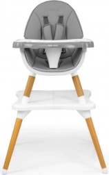 Sedia da pranzo 2v1 Malmo grigia