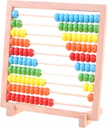 Wooden colorful school abacus