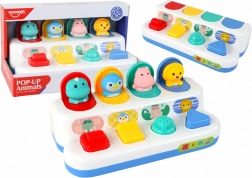 Educational Interactive Peekaboo Pop-up Toy with Animals