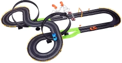 Grande pista da corsa con 2 auto, lunghezza del percorso 787 cm