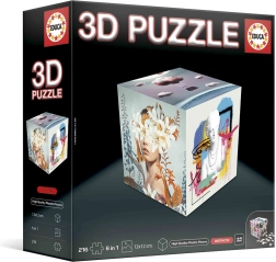 Educa 3D Puzzle Cube Aesthetics 216 Pieces