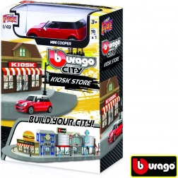 Modello di auto in metallo Bburago City 1:43 Negozio