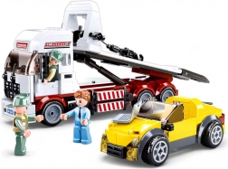 Sluban Town Tow Truck with Tipping Bed