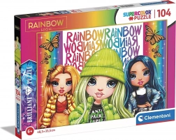 Brilliant Puzzle Rainbow High: Poppy, Jade and Skyler 104 Pieces