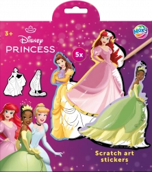 Scratch Stickers Disney Princesses 5 pcs